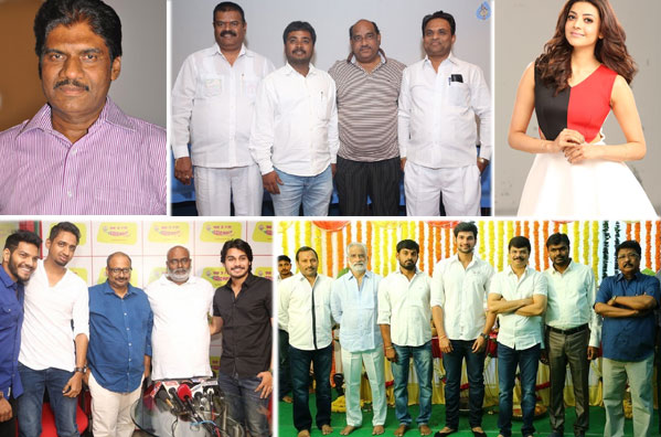 k. k. radhamohan 3 movies,one movie factor logo launch news,show time song launch news,bellamkonda srinivas,boyapati,dwaraka creations,production no 2 launch news  టాలీవుడ్ తాజా అప్ డేట్స్ (04-11-16)..!